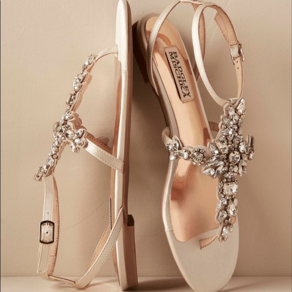 Badgley Mischka Bridal Sandals